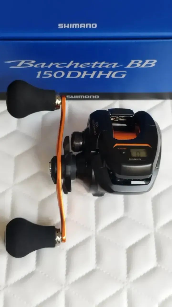 Carretilha Shimano 21 Barchetta Bb 150dh-hg / NOVA - Esportes
