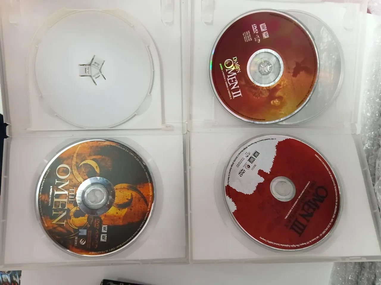 Box Coleção A Profecia - 5 DVDs Originais - Raro (Terror) - DVD