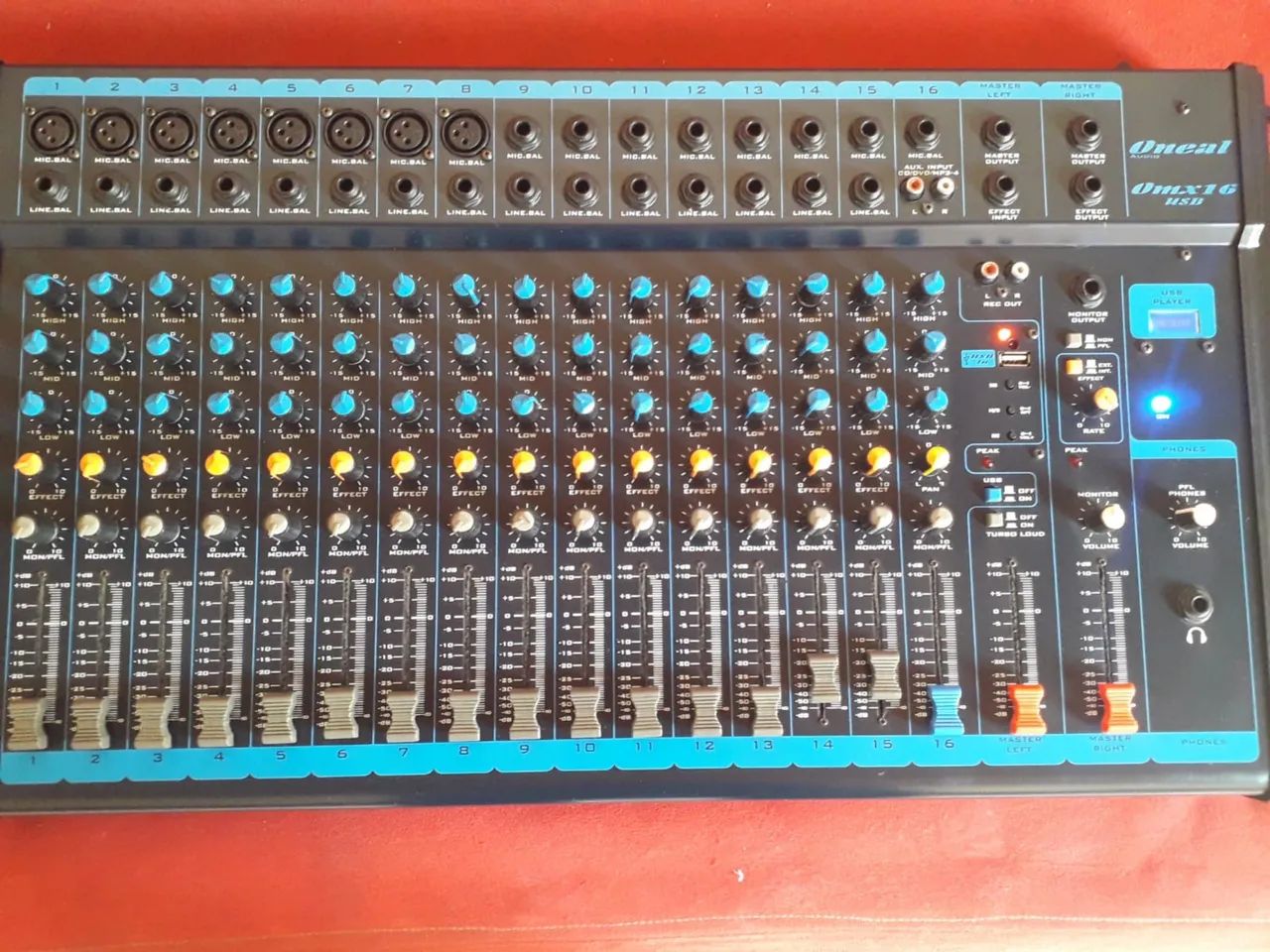 Mesa de som Oneal Omx16 USB - Foto 2