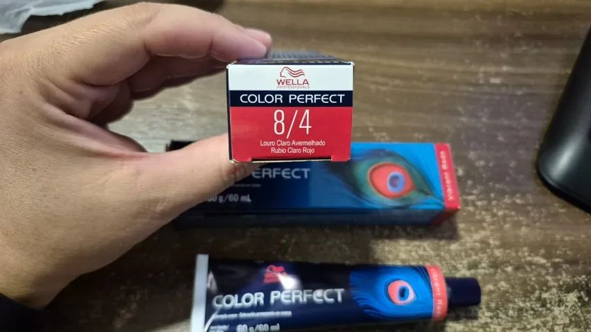 Tintas Color Perfect da Wella - 8/4 - Foto 2