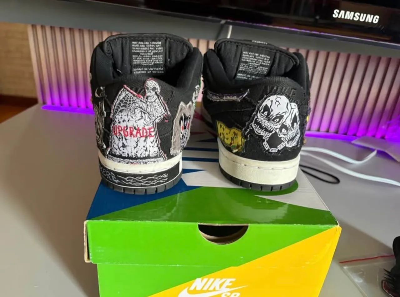 Nike SB Dunk Low Pro Neckface - Foto 5