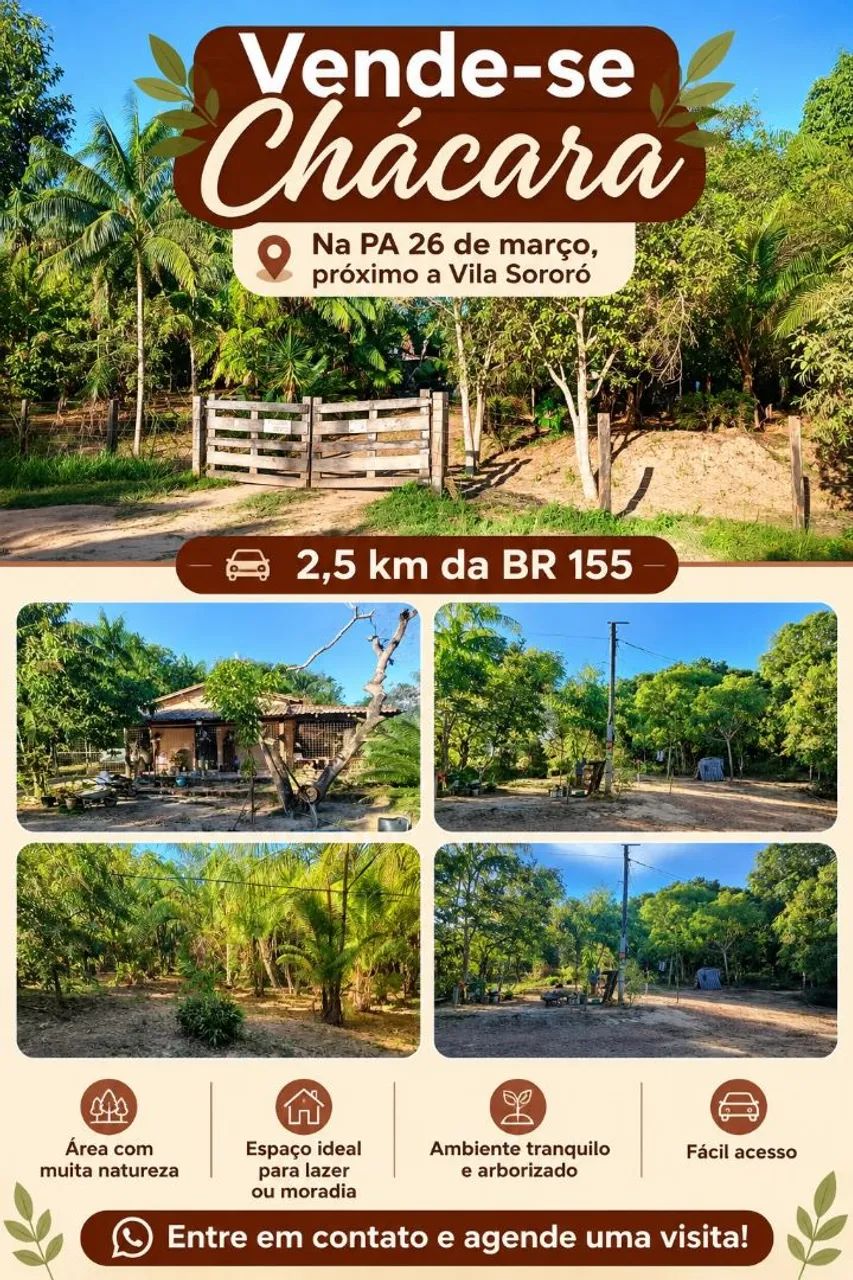 Vende-se chácara na vila sororó ( Cabaceira ) 