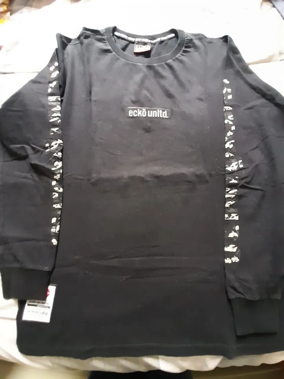 Camiseta Masculina Manga Longa ECKO original  - Foto 2