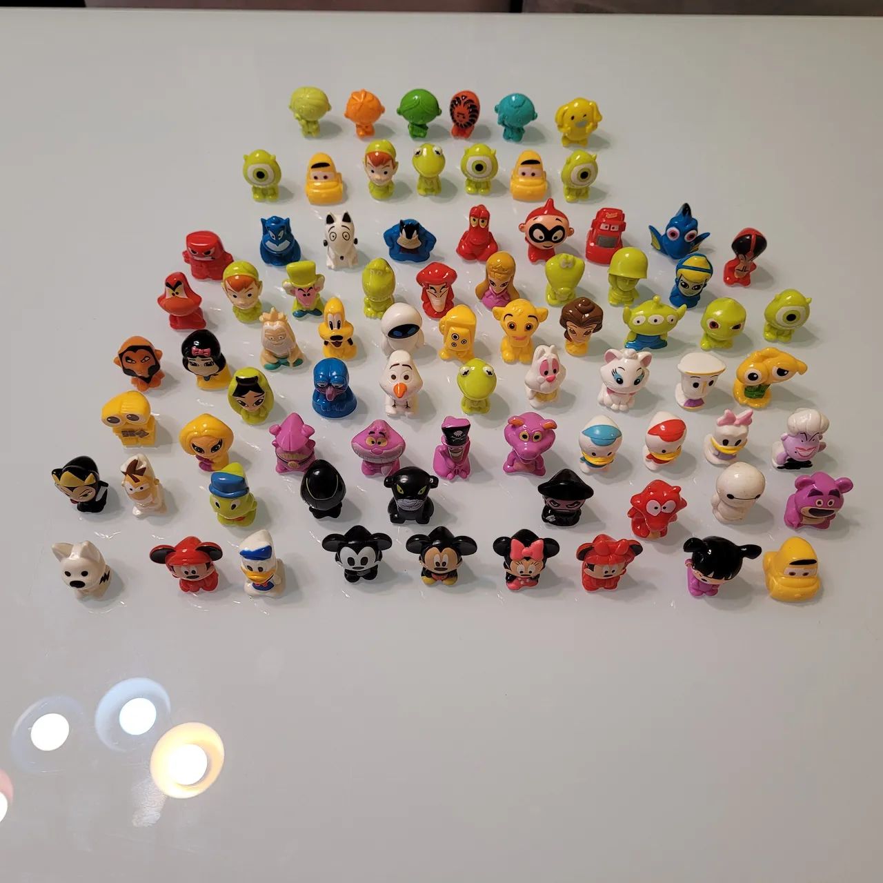 Gogos disney e turma da Mônica lote com 78 unidades 