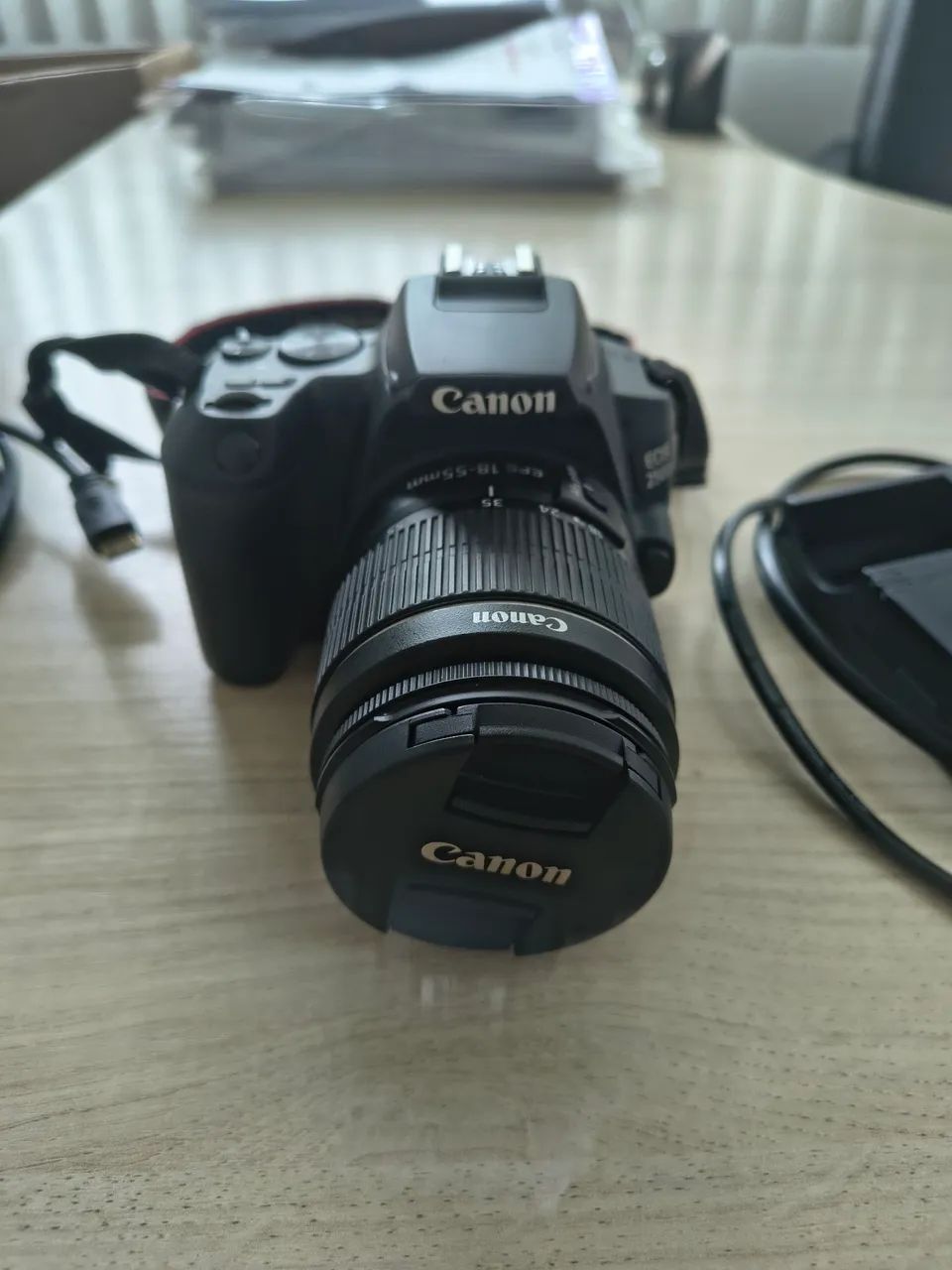 CAMERA CANON EOS 250D $4.500,00 COMPLETA COM TRIPÉ  - Foto 2