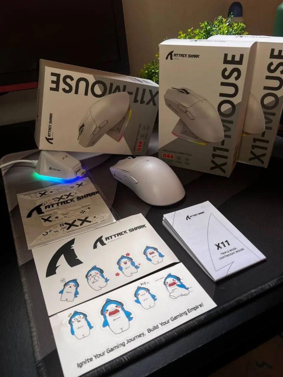 Mouse gamer attack shark x11  - Foto 3