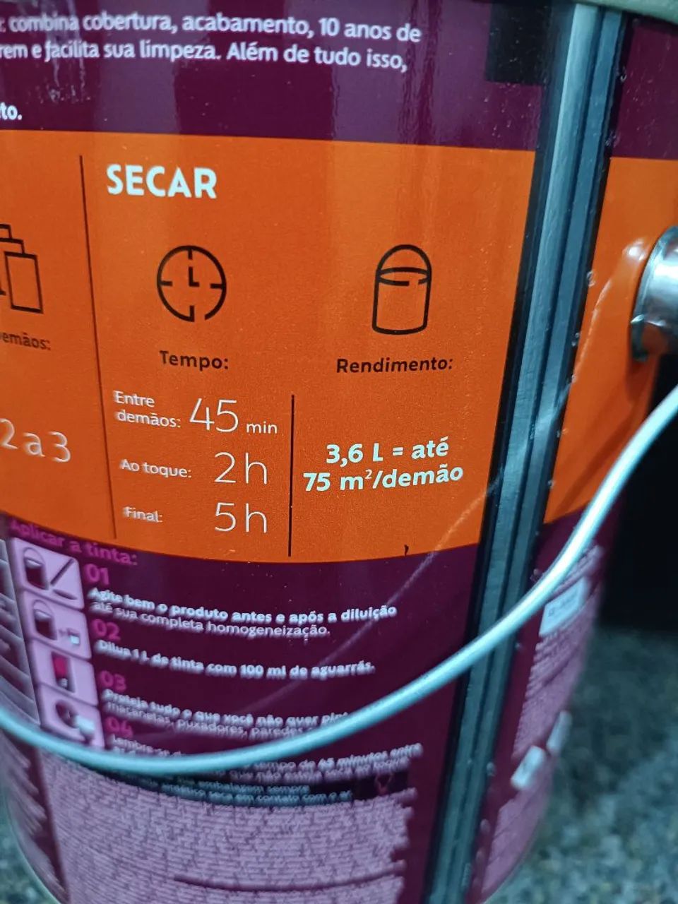 Tinta Esmalte Suvinil Premium Cinza Medio - Foto 4