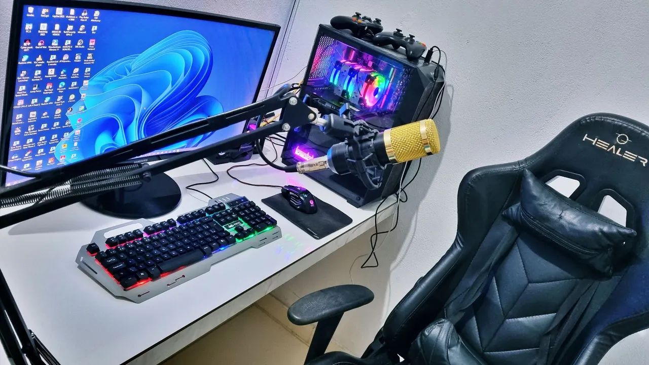 Pc gamer completo  roda tudo - Foto 3