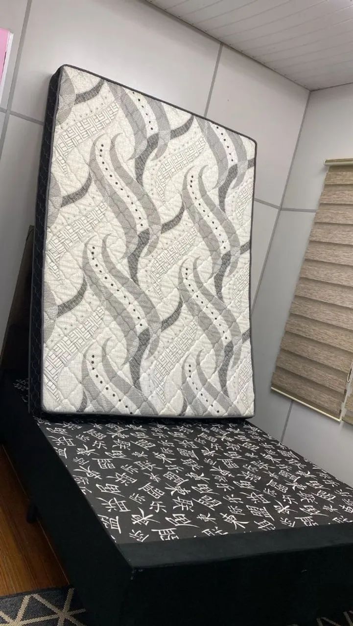 Cama box casal Status AG D65 - Novo - Foto 3