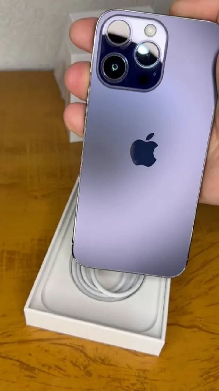 Iphone 14 Pro Max 128GB Esim Roxo - Foto 2