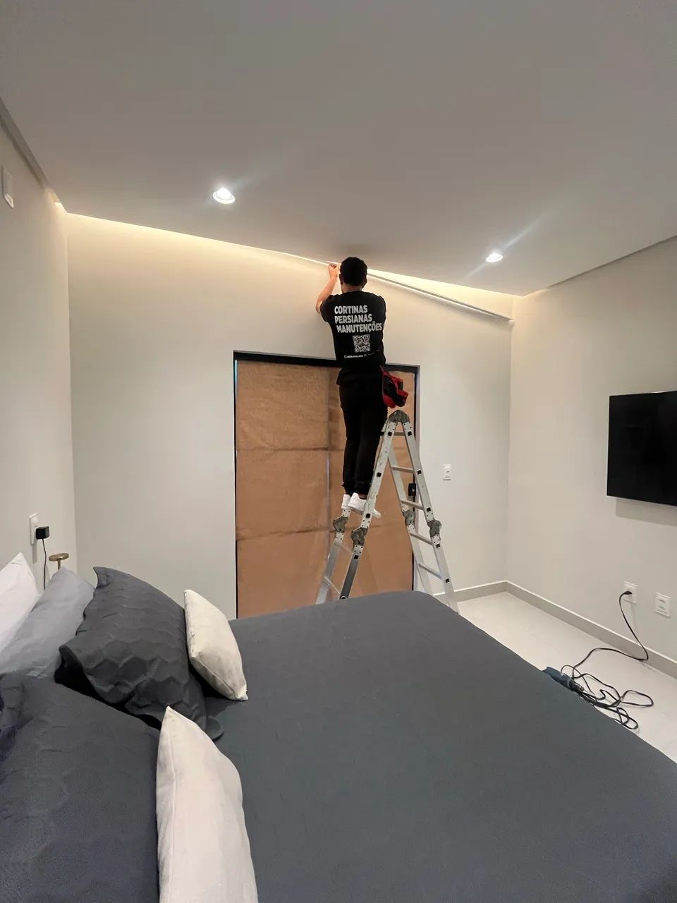 Instalação personalizada de cortinas  - Foto 4