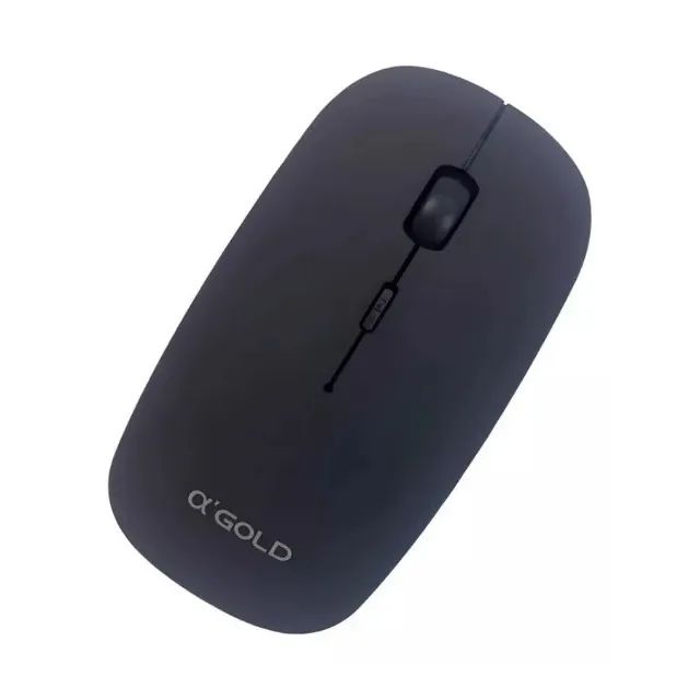 Mouse Sem Fio Bluetooth 1600 DPI A'Gold - Foto 3