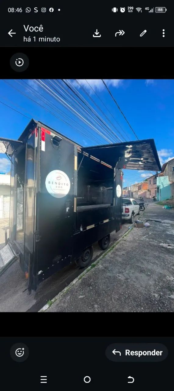 Food track,treiller, lanchonete ambulante. - Foto 2