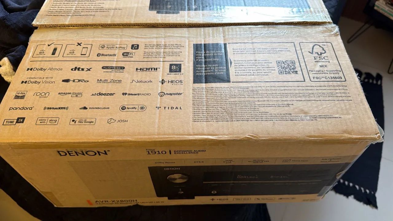 Receiver   denon 2800h - Foto 4