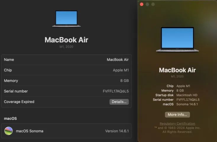 macbook air 13 - 2020