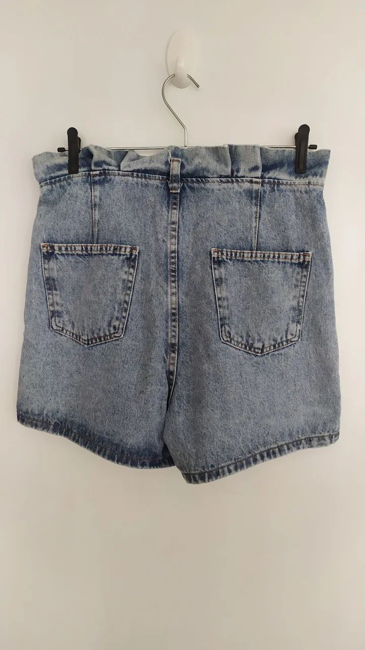 Short jeans BLUE streel Tam 40 e e cropped Tam M  - Foto 2