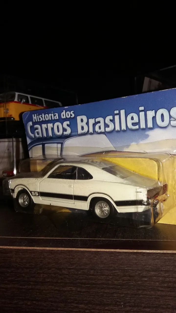 Miniaturas Opala SS branco lacrado