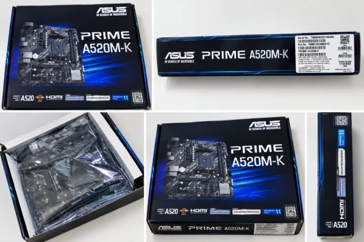 Placa mãe ASUS PRIME A520M-K