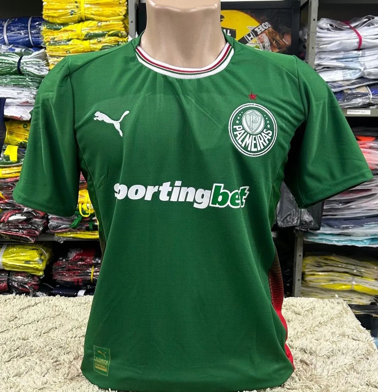 Camisa Palmeiras Verde Modelo 2026/2027
