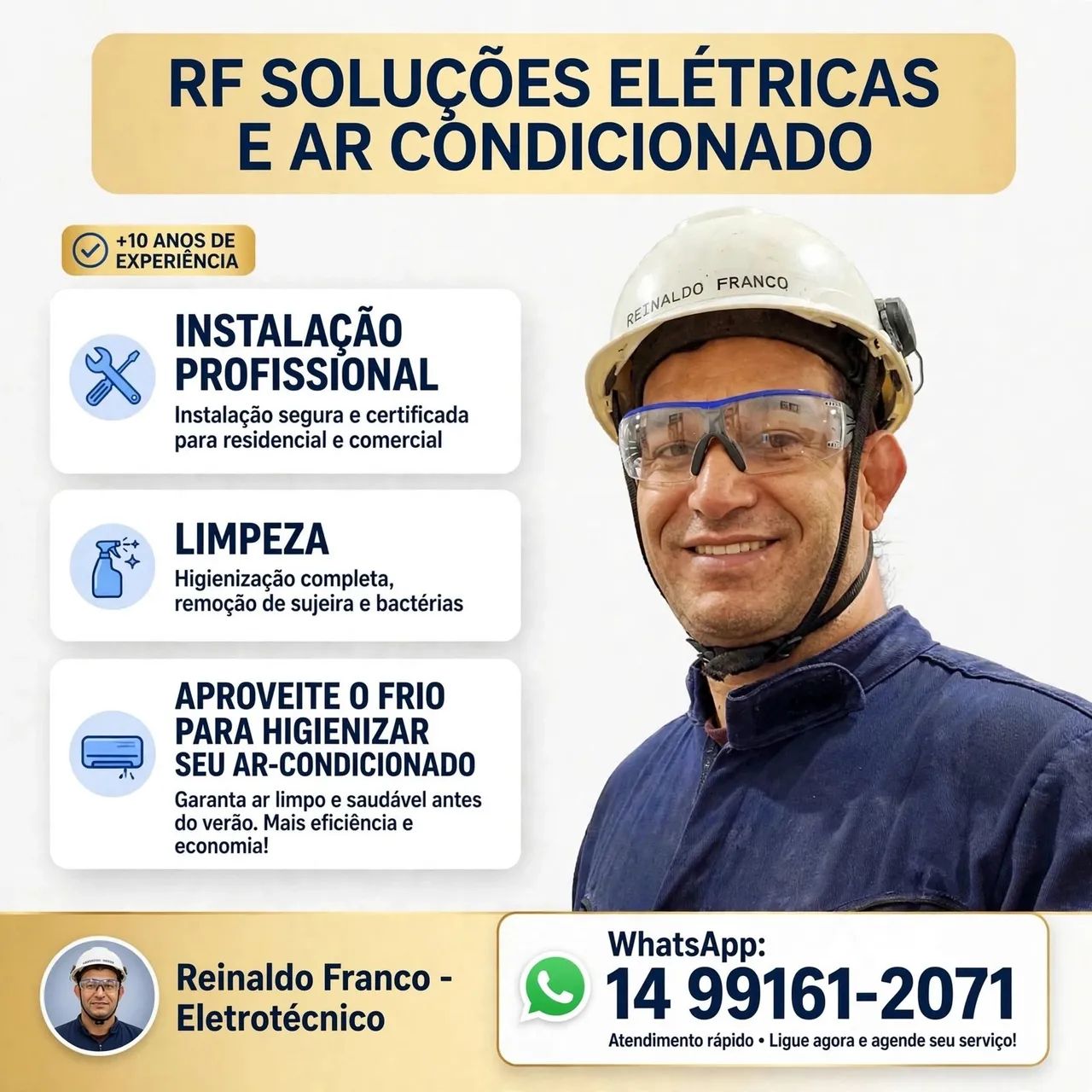 Rf Soluções Elétricas e Ar Condicionado 