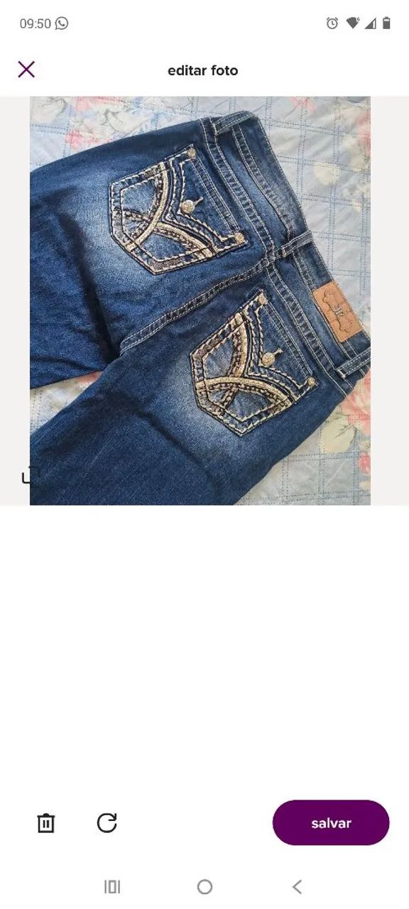 Calça country Miss Me 