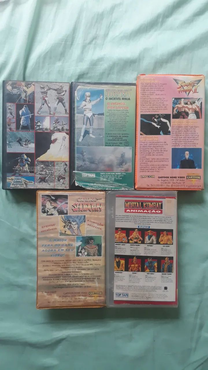 Lote com 5 VHS Originais (Leia a Descrição) - Foto 3
