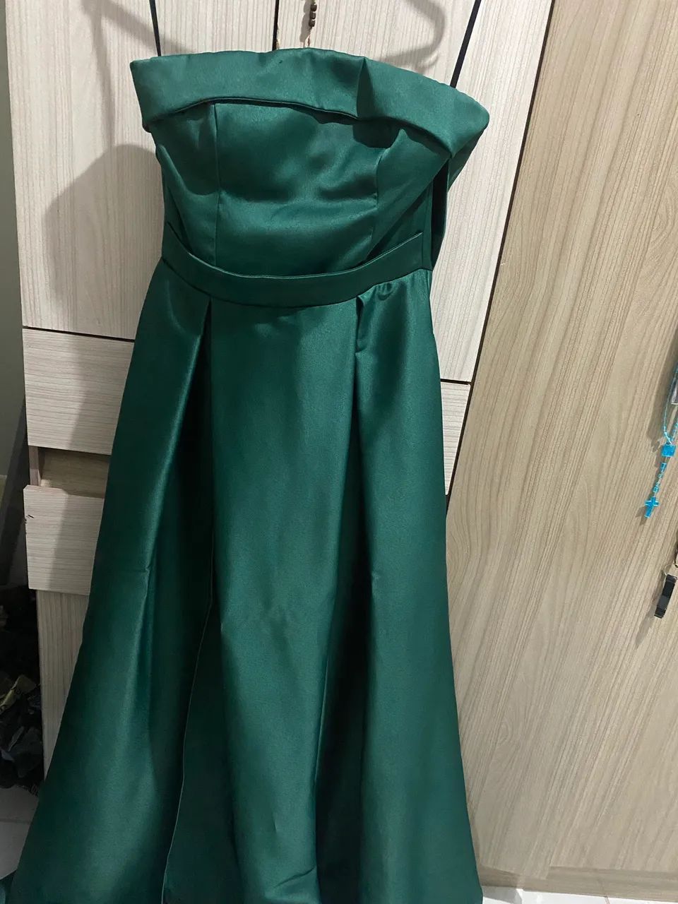 Vestido de festa verde  - Foto 3