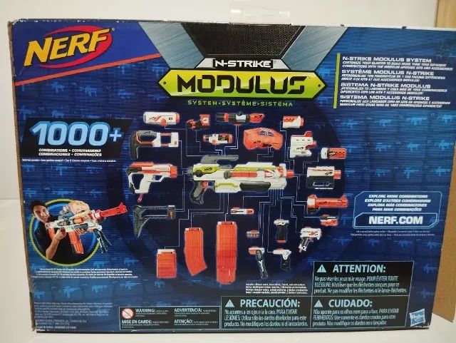 Lançador Nerf Modulus Strike Ndefed Upgrade Kit B1536 - Foto 5