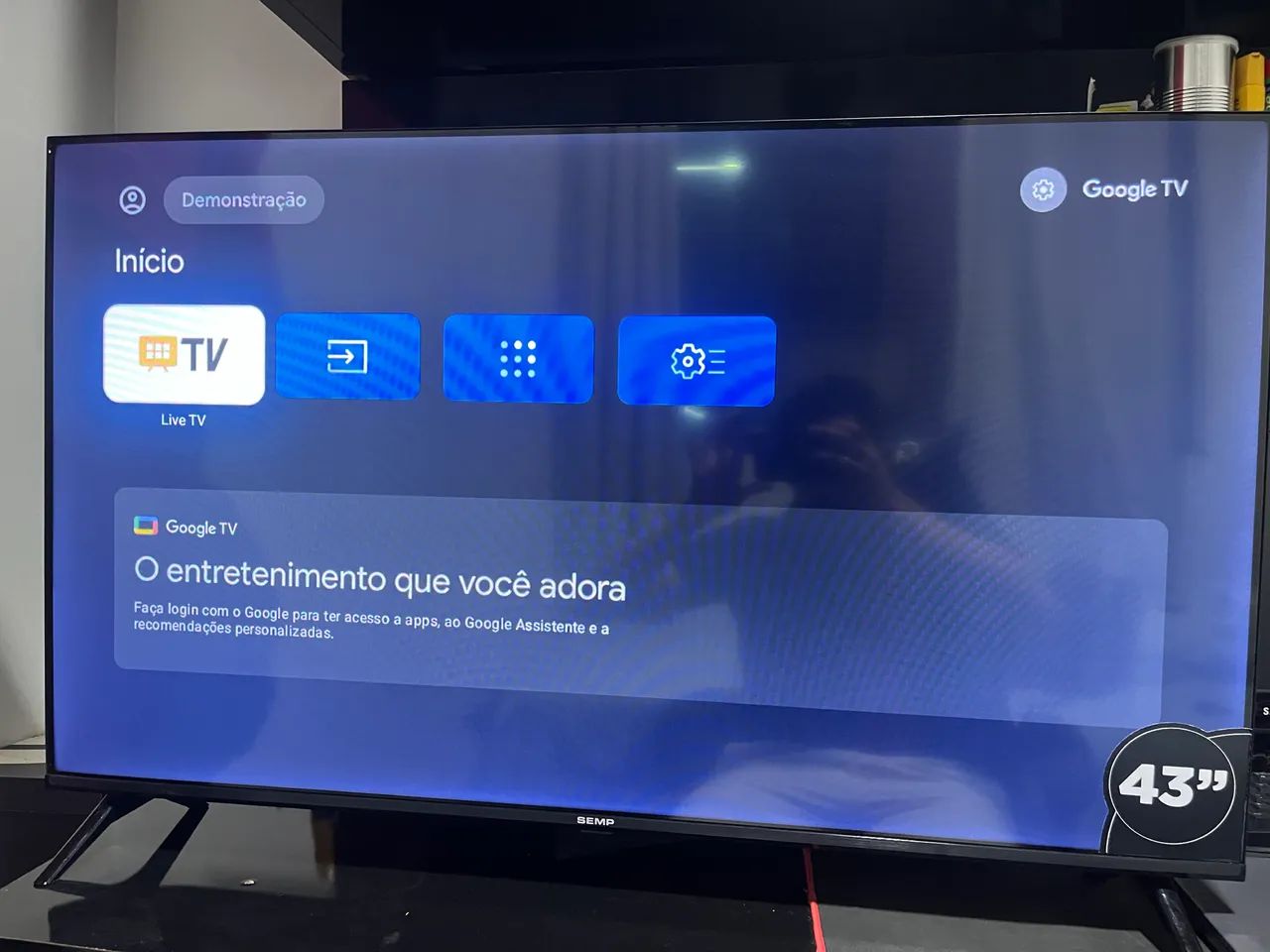 TV 43 POLEGADAS 