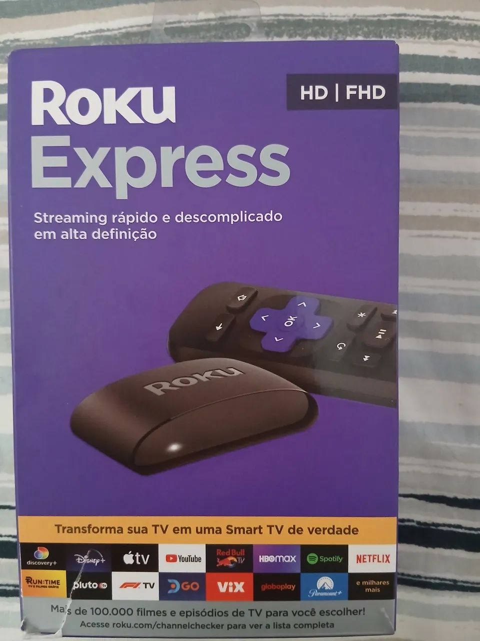 Aparelho de streaming Rômulo express