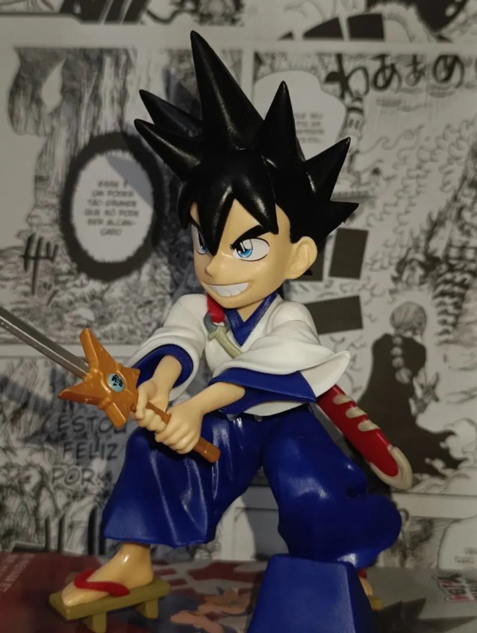 OPORTUNIDADE | Boneco Estatua Yaiba Kurogane Shin Samurai Legend - Foto 2