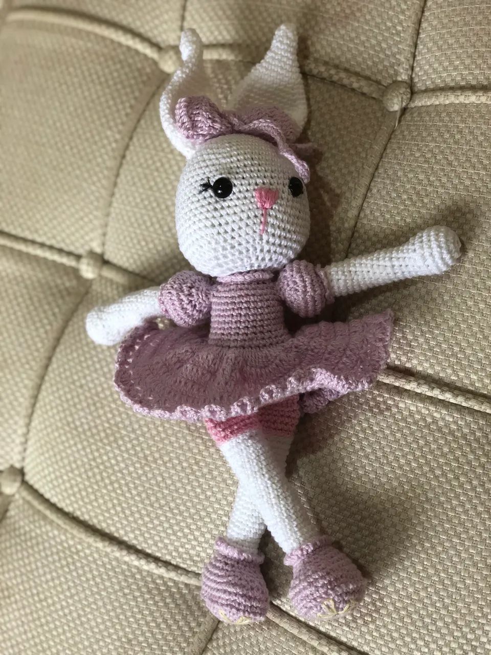 Amigurumi (Hipopótamo e Coelhinha) - Foto 2