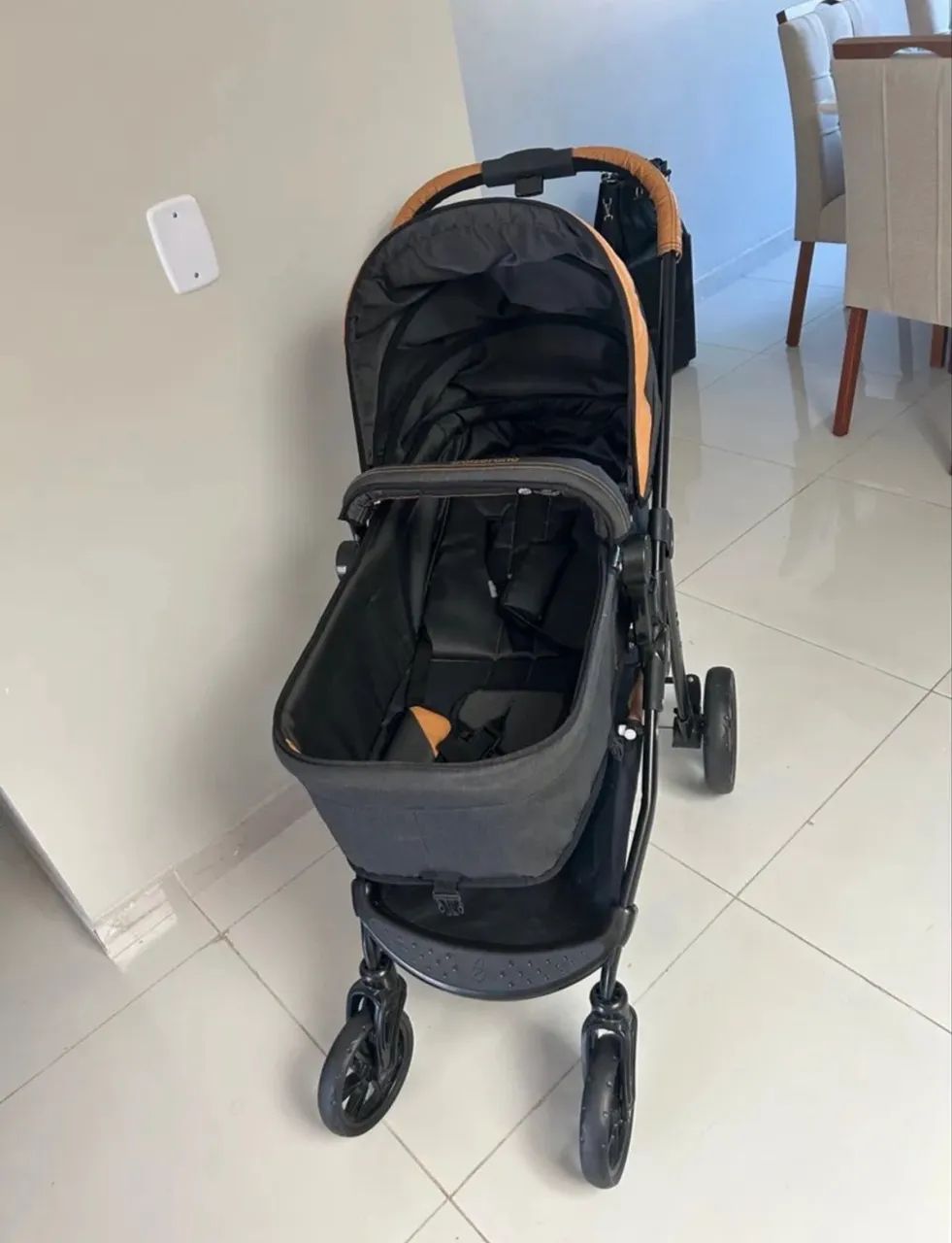 Carrinho de bebê + bebê conforto  - Foto 3