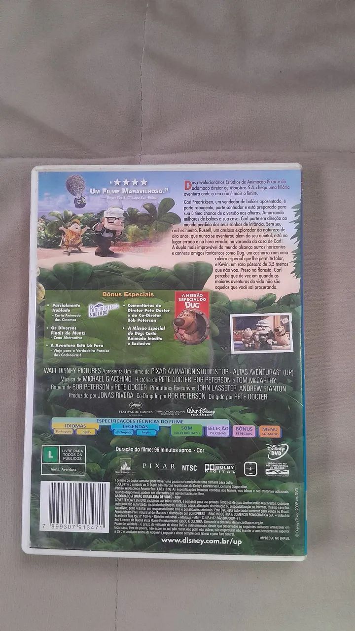 Dvd infantil do filme Up - Foto 2