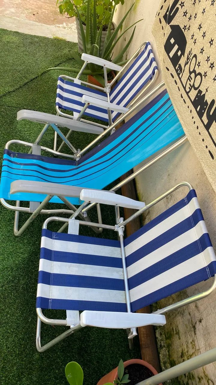 Cadeiras de praia  - Foto 2