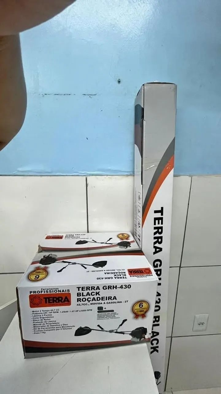Roçadeira da Terra 43Cilindradas - a gasolina - ENTREGA GRATIS 2