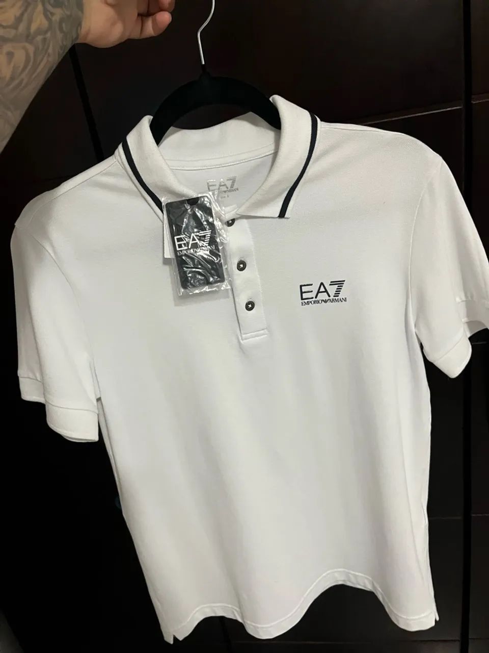 polo EA7 original na etiqueta