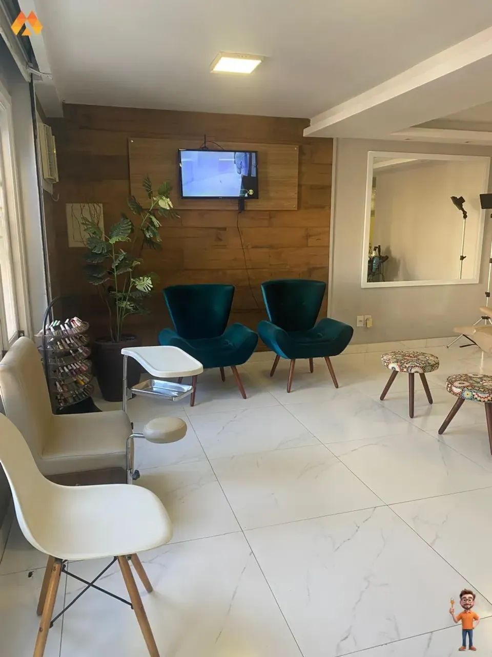 PASSO PONTO!! Estúdio de Estética no Centro COMPLETO!!