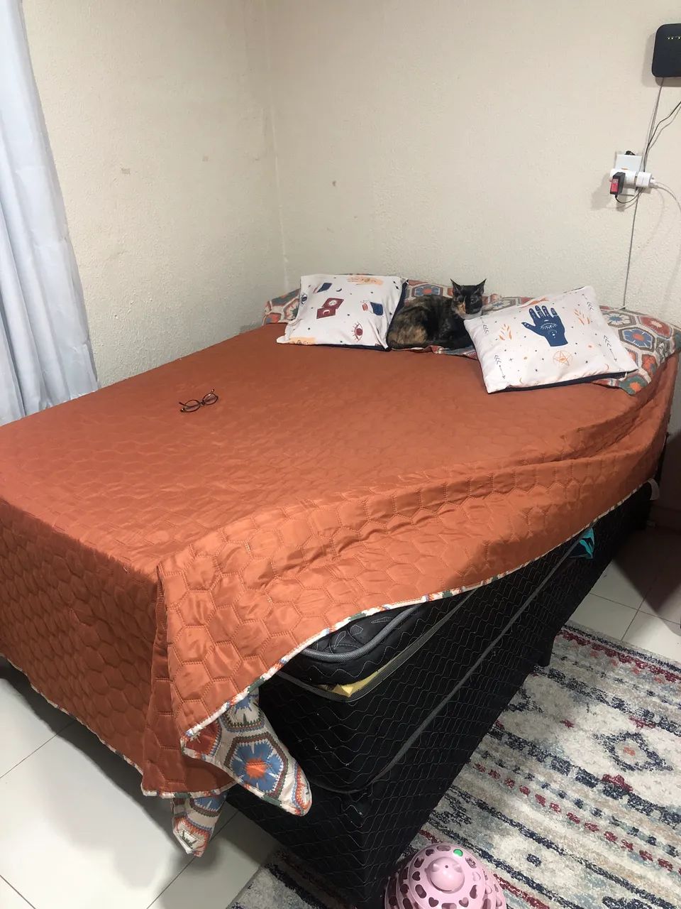 Cama box casal