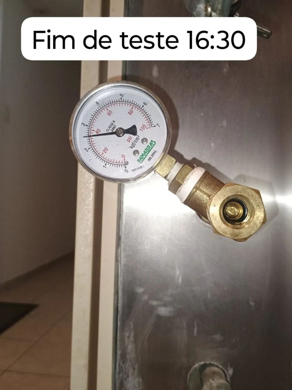 Teste de estanqueidade Gás Encanado  - Foto 2