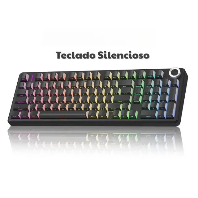 Teclado Mecânico AULA F99 PRO (Tri-Mode) - Foto 2