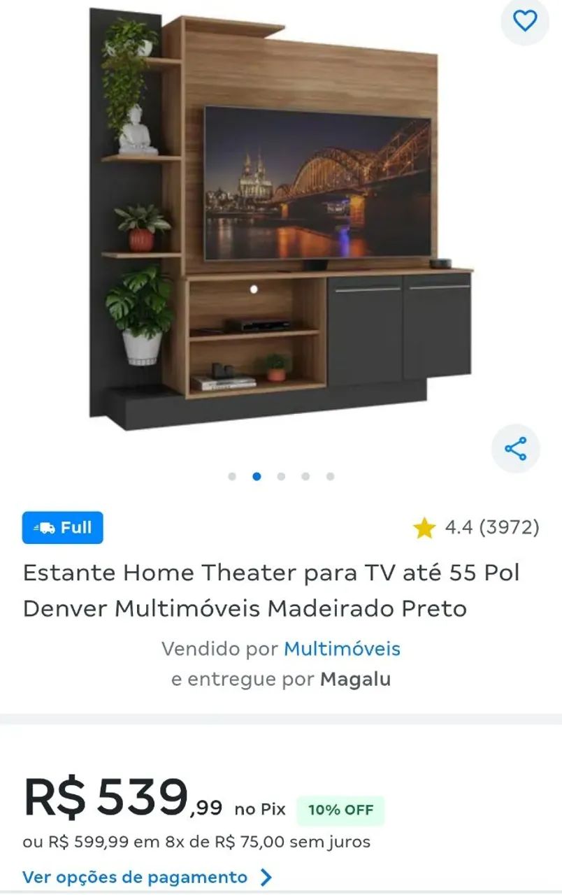 Vendo uma Estante Home - Foto 2