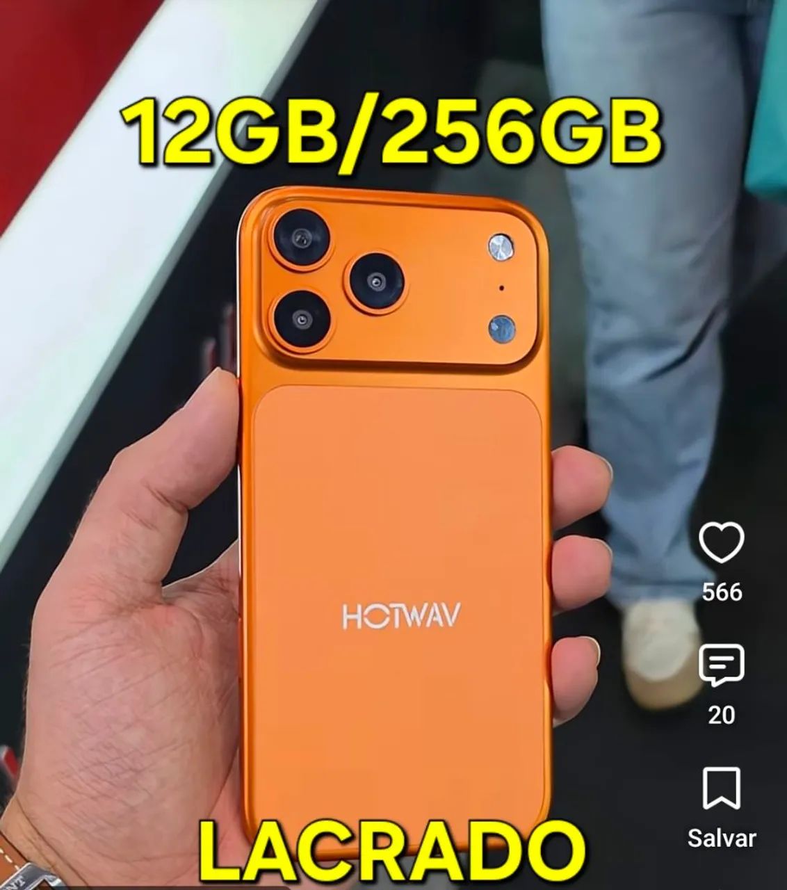 Celular A17 PRO MAX HOTWAV (LACRADO) LANÇAMENTO
