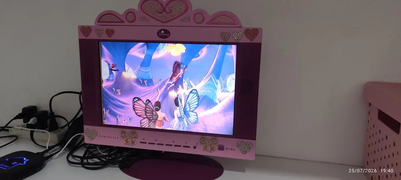 Tv da princesa lcd 13,5 polegadas  - Foto 5