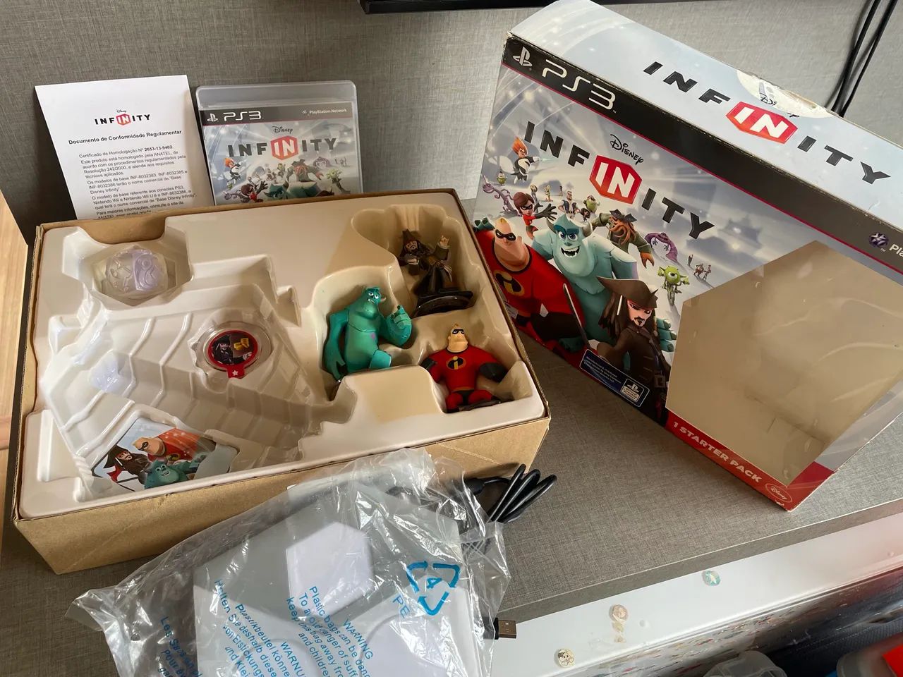 Disney Infinity 1 Starter Pack Ps3 completo - Foto 2