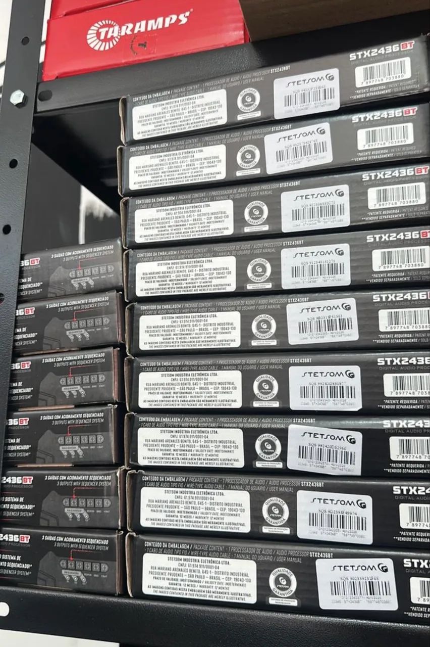 Crossover processador stetsom Stx 2436 novo * - Foto 4