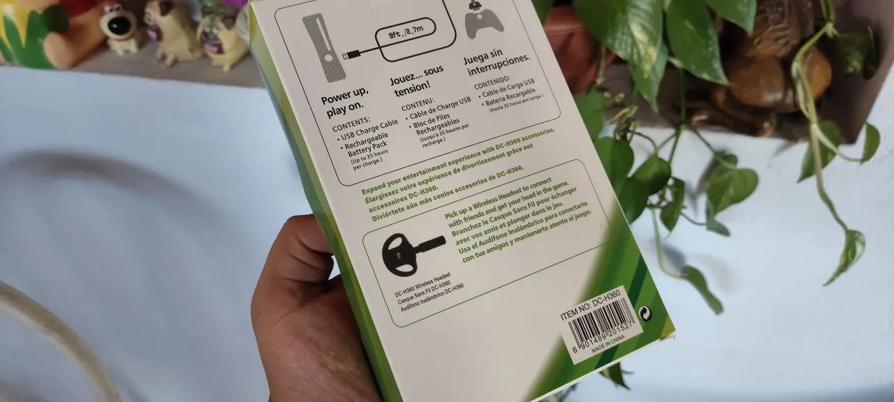 BATERIA E CABO PARA XBOX 36O  - Foto 2