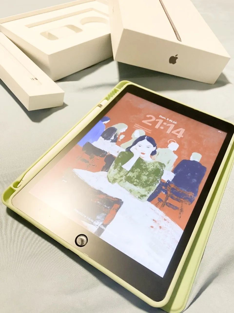 iPad 9ª Geração 64GB + Apple Pencil Original | Kit em Excelente Estado  - Foto 4