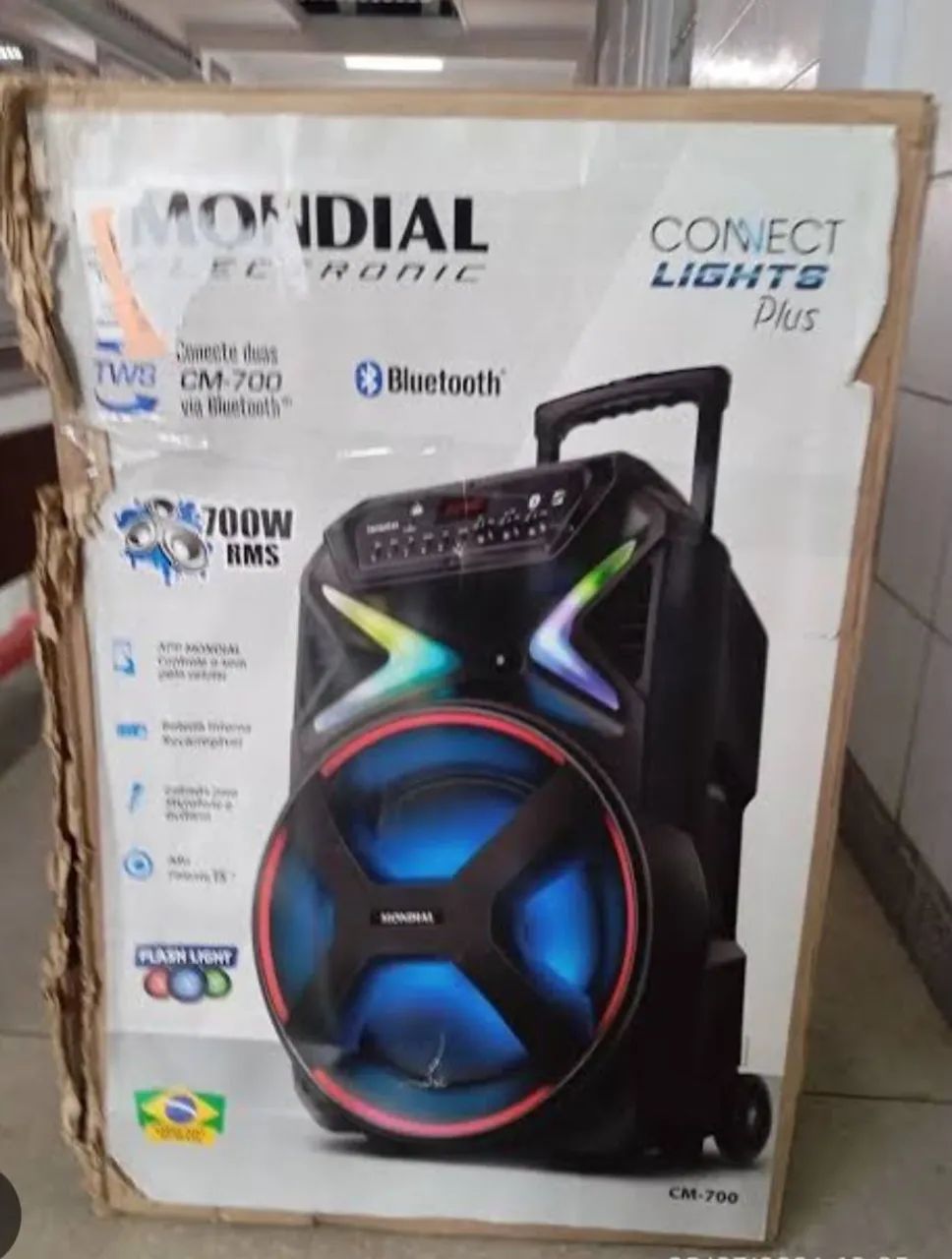 CAIXA DE SOM MONDIAL 700W