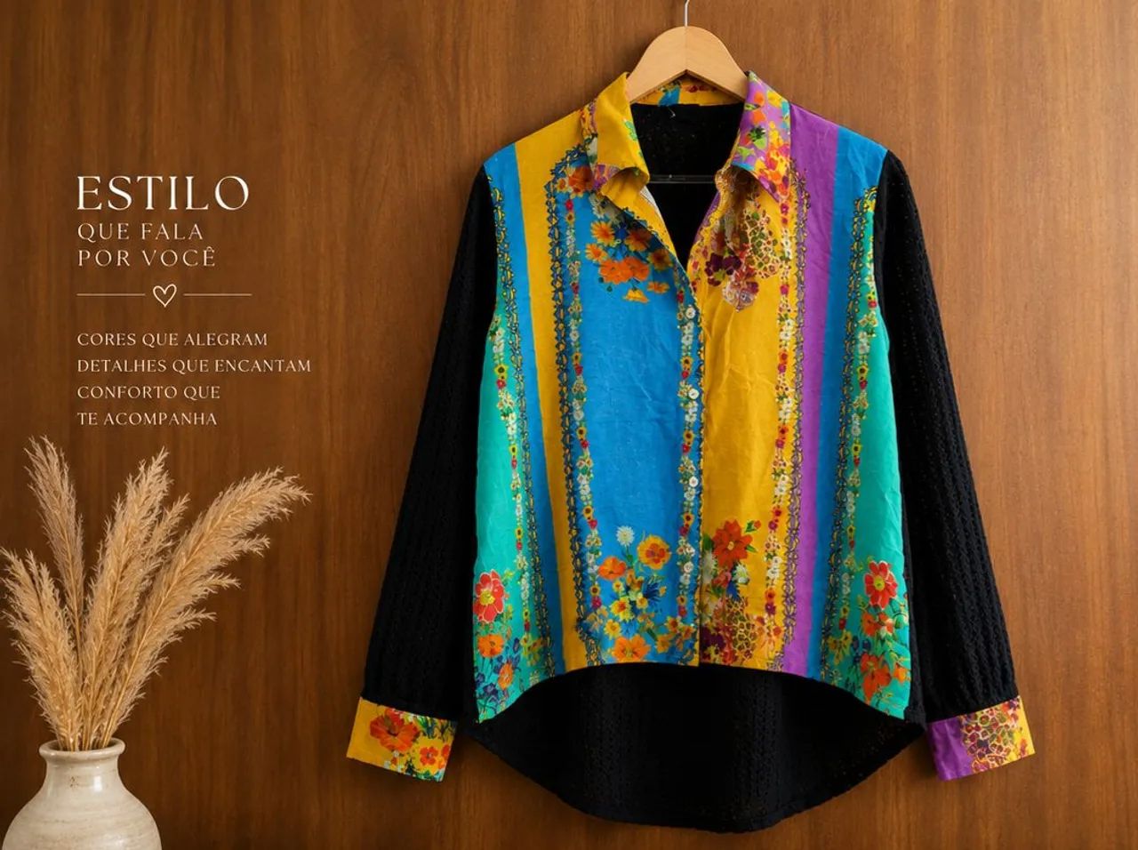 Camisa estampada  - Foto 2
